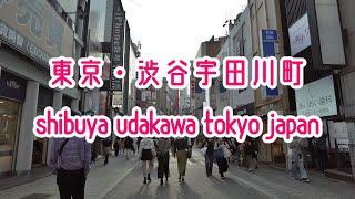 東京・渋谷宇田川町・センター街周辺の街並み cityscape shibuya udakawa center-gai tokyo japan 2021.05