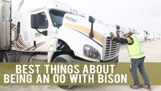 Best Things About Being An Owner Operator with Bison