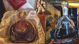 Richard Hennessy vs Remy Martin Louis XIII 1987 release side by side