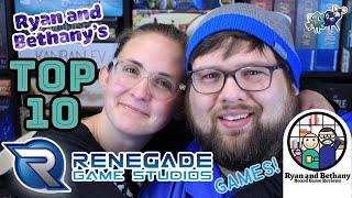 Our TOP 10 Games from Renegade Game Studios!