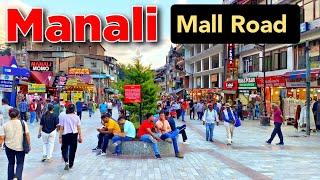 Manali Mall Road | Evening View of Manali Mall Road | Manali Shopping Market | Manali Tourist Places