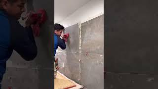 Kitchen Renovation: Backsplash Install #shorts