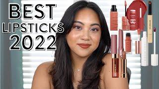 BEST LIPSTICKS OF 2022 | REVIEWS + SWATCHES