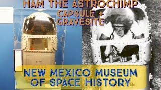 New Mexico Museum of Space History - Grave of Ham the Astrochimp