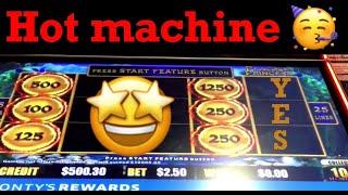 BIG WIN PEACOCK PRINCESS on FIRE  DRAGON LINK SLOT MACHINE  POkIE WINS