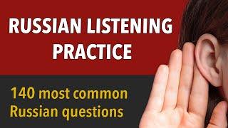 Russian Listening Practice for Beginners // Most Common Russian Questions