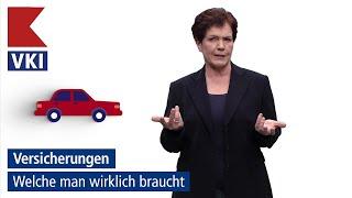 Versicherungen: Welche braucht man wirklich? | VKI