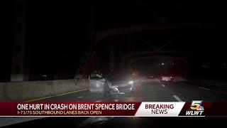 Brent Spence Bridge reopened after crash early Monday morning