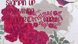 Stampin Up Everything Eleanor Christmas Card