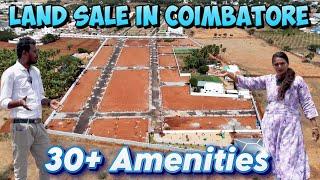 Land for sale in Coimbatore, Pattanam, Near Singanallur | Gated community with 30+ amenities