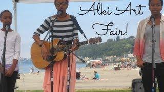 Shani Drake & Sunshine Avenue LIVE at the Alki Art Fair!