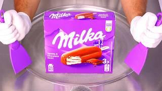 Expert Reveals the SECRET to Making Perfect Milka Ice Cream | ASMR