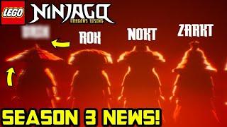 NEW Forbidden Five Name Revealed!  Ninjago Dragons Rising Season 3 News! Forbidden Five Update!