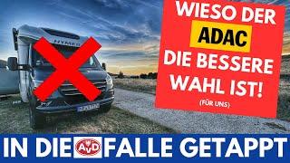 SCHWERE Wohnmobile nicht versichert! - ADAC besser?