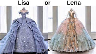 LISA OR LENA  - FANCY DRESSES & ACCESSORIES & JEWELRY - @helena035