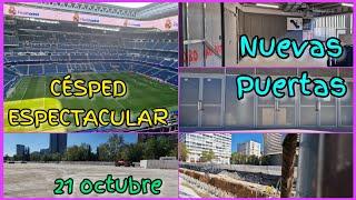  LISTOS para una SEMANA IMPORTANTE ️ OBRAS del SANTIAGO BERNABEU (21 octubre 2024)