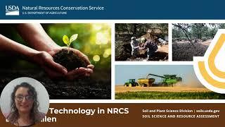 Geospatial Technology in NRCS: From the data to the field