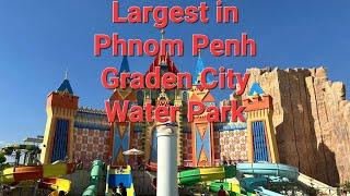 Garden City Water Park in Phnom Penh.Cambodia