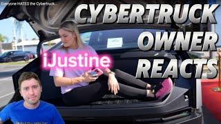 iJustine's "Everyone HATES the Cybertruck" - Cybertruck Owner Reacts