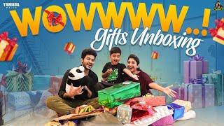 Woww..Gifts Unboxing || Ayaansh Birthday Gifts || Sidshnu || Tamada Media