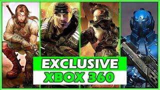 THE 35 BEST XBOX 360 EXCLUSIVE GAMES || BEST XBOX 360 GAMES