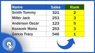 How to Calculate a Rank in Excel (Descending / Ascending)