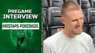 Kristaps Porzingis DEFENDS Mazzulla: Celtics Coaches Always on Hot Seat | Pregame vs Nuggets