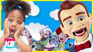 Toy Story 4 Toys are Missing | Benson the Dummy Pranks Kamdenboy & Kyraboo Pretend Play [Part 2]