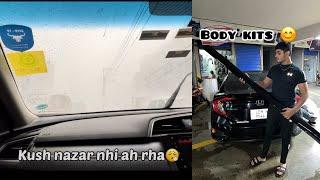 Civic ko body kits gift ️/LAHORE KA WEATHER ️