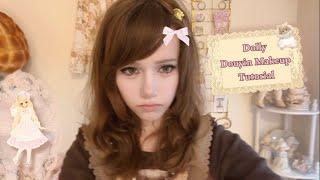 BJD Dolly Douyin Makeup Tutorial ۶ৎ