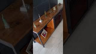 Mueble para tv estilo industrial