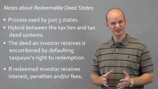 Investing in Redeemable Deed States