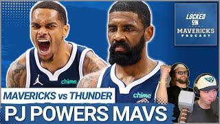 How PJ WASHNGTON & Kyrie Irving Led the Dallas Mavericks to a Win vs OKC | Mavs Postgame