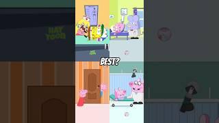 Peppa Is Very Happy When George Iis In Pain  (Animation Meme) #funnyshorts #animation #memes #edit
