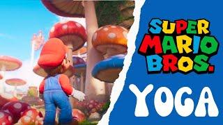 Super Mario Brothers Yoga | Calming yoga for Kids | PE Cool Down | Brain Break | Kids Yoga