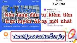 Kiếm Tiền Online - Nền Tảng Khai Thác Usdt Mới Nhất, Thu Nhập 2.6 Usdt Mỗi Ngày