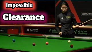 Bai Yulu vs Scott Donaldson UK championship snooker 2024