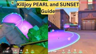 PEARL and new SUNSET KILLJOY guide (Lineups and setups)