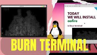 How to install fire effect in Linux Terminal | Ubuntu | Mint