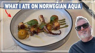 WHAT to EAT on Norwegian Aqua | La Lido Loca