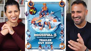 HOUSEFULL 5 Official Trailer Reaction | Akshay Kumar, Sanjay Dutt, Riteish & Madness! 