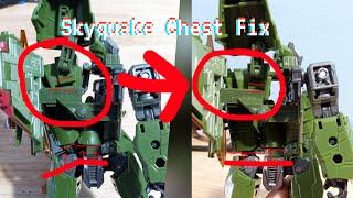 Transformers Legacy Skyquake 5 Minute Fix Chest Problem