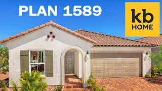 Entry Level New KB Homes Single Story Plan 1589 | $352K in Las Vegas | Reserves at Durham Ranch