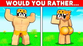 Minecraft But WOULD YOU RATHER...