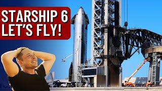 Incredible Countdown! Just 4 Days Until SpaceX’s Starship Flight 6 Takes Off!