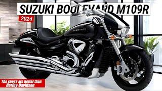 2024 NEW SUZUKI BOULEVARD M109R : The specs are better than Harley Davidson