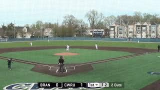 Deer on Field at CWRU Baseball Game