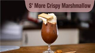 Quick & Easy S' More Crispy Marshmallow | DIY Coffee | UFC Velvet Oat Milk Barista