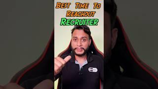 Follow this simple trick to get reply from any recruiter   #shorts #techdose #jobsearch