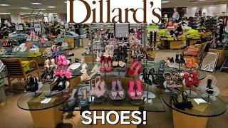 DILLARD'S DESIGNER HEELS AND SHOES WALKTHROUGH FLATS INSPO 2024